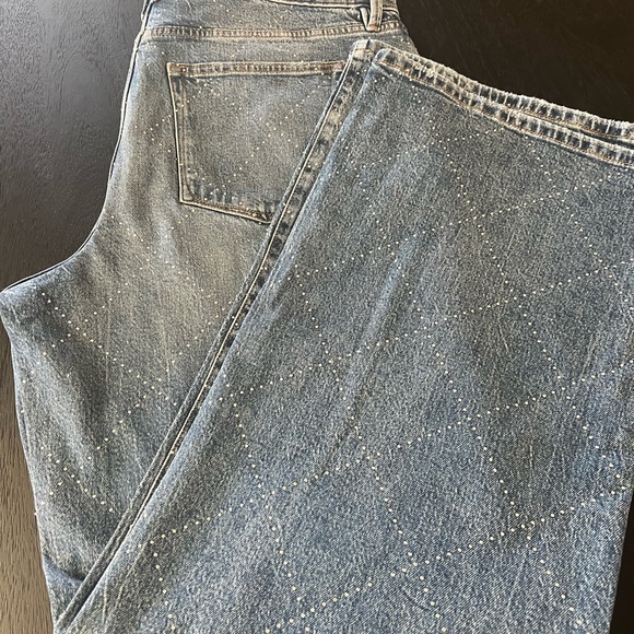 Good American Women's Good Ease Relaxed Wide-Leg Jeans | SZ 12 - Picture 5 of 7